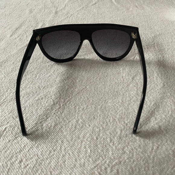 Celine Shadow Sunglasses - Oversize, Black Acetate - Picture 5 of 6